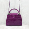 Louis Vuitton Capucines BB Amethyste Crocodile 5680 163154856 [P]