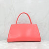 Prada Pink Triangle Logo Brush Leather Tote Bag 5502 163154860 [P]