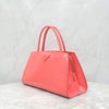 Prada Pink Triangle Logo Brush Leather Tote Bag 5502 163154860 [P]