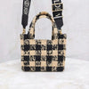 Loewe Raffia Check Mini Tote Bag ALF1V46X10 4461 163154901 [P]