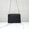 Prada Saffiano Leather Envelope Chain Shoulder Bag Black 1BD200 10681 163155816 [P]