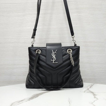 Saint Laurent Small Chain Bag Black Silver 520537 10437 163155873 [P]