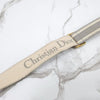 Dior Gray Embroidered Canvas Ring Shoulder Strap 10376 163155885 [P]