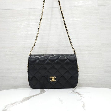 CHANEL Coco Crush Around Chain Flap Shoulder Bag 10277 163155902 [P]