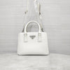 Prada White Saffiano Lux Multi Pouch Shoulder Bag 1BA296 9866 163155949 [P]