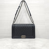 CHANEL Boy Caviar Chain Flap Bag Medium A67086 9763 163155965 [P]