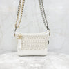 CHANEL Gabrielle Hobo Bag with White Strap 9731 163155973 [P]