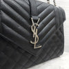 Saint Laurent Envelope Quilted Leather Chain Shoulder Bag Medium 600185 9670 163155976 [P]