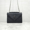 Saint Laurent Envelope Quilted Leather Chain Shoulder Bag Medium 600185 9670 163155976 [P]