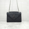 Saint Laurent Envelope Quilted Leather Chain Shoulder Bag Medium 600185 9670 163155976 [P]
