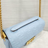 Fendi Baguette Chain Leather Shoulder Bag 9631 163155979 [P]
