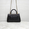 CHANEL Chevron Coco Handle Small Flap Bag A92990 9276 163155995 [P]