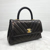CHANEL Chevron Coco Handle Small Flap Bag A92990 9276 163155995 [P]