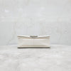 CHANEL Boy Bag Medium Chevron Caviar White Gold 9069 163156008 [P]