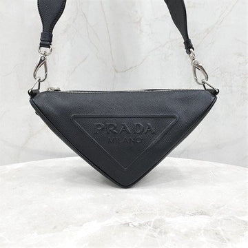 Prada Triangle Saffiano Leather Shoulder Bag 2VH155 7702 163156089 [P]