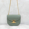 Celine Khaki Clea Versace Chain Shoulder Bag 110973BF4 6845 163156143 [P]