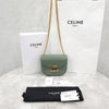 Celine Khaki Clea Versace Chain Shoulder Bag 110973BF4 6845 163156143 [P]