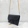 Dior Saddle WOC Chain Bag Small Black S5614CCEH 6723 163156149 [P]