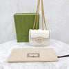 Gucci White Interlocking G Chain Shoulder Bag 740834 6513 163156162 [P]