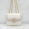Gucci White Interlocking G Chain Shoulder Bag 740834 6513 163156162 [P]