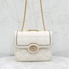 Gucci White Interlocking G Chain Shoulder Bag 740834 6513 163156162 [P]