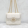 Gucci White Interlocking G Chain Shoulder Bag 740834 6513 163156162 [P]