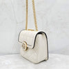 Gucci White Interlocking G Chain Shoulder Bag 740834 6513 163156162 [P]