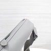 Dior 1947 Stitch Gray Grain Saddle Bag 10363 163156491 [P]