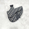 Dior Oblique Jacquard Mini Saddle Bag 9759 163156533 [P]