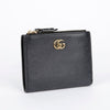 Gucci Black Leather GG Marmont Compact Wallet 26431170 [P]