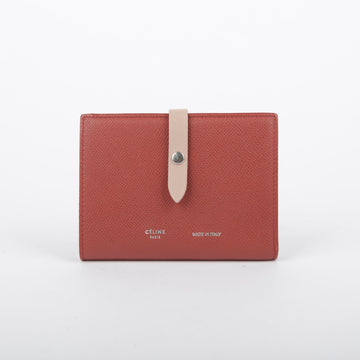 CELINE マルチカラー レザー 二つ折り財布 26454676