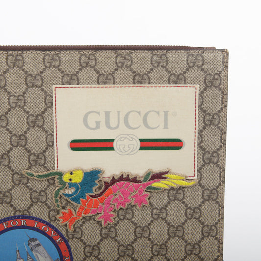 GUCCI 474083 GG スプリーム キャンバス クラッチ メッセンジャー クロスバッグ 26668794