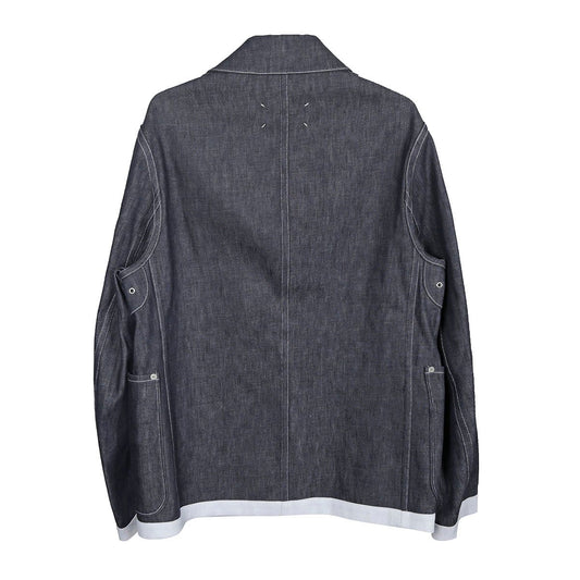 Maison Margiela S50BN0351 Reversible Mechanic Denim Jacket 48 26732275