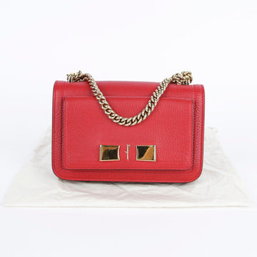 SALVATORE FERRAGAMO レザー チェーン ショルダー 兼 クロスバッグ 21 G657 26790771