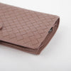 BOTTEGA VENETA インディ ピンク インテレチャート レザー 中財布 121060 27039495 [P]