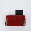 Gucci Red Patent Shima Buckle Long Wallet 309757 27457534 [P]