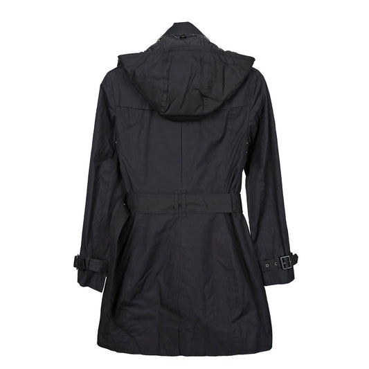 Burberry Quilted Lining Trench Coat Size 34 Black 3966190 27871379