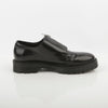 Sandro 260mm Black Leather Zipper Derby Shoes 27966831 [P]