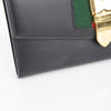 GUCCI 476084 ブラック レザー シルビー 長財布 27953160 [P]