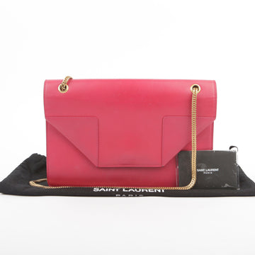 SAINT LAURENT Mediumpink Leder Betty Schulter- und Crossbody-Tasche 314515 27974741