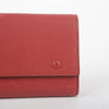CELINE 101673 レッド レザー マルチファンクション 長財布 28173425 [P]
