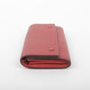 CELINE 101673 レッド レザー マルチファンクション 長財布 28173425 [P]