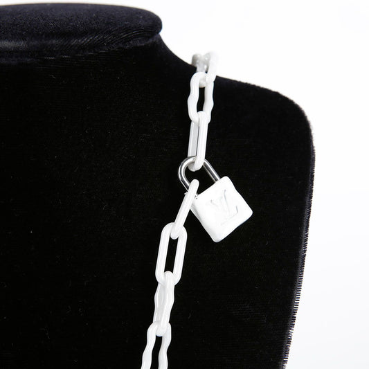 Louis Vuitton MP2566 Chain Lettering Necklace 28172942