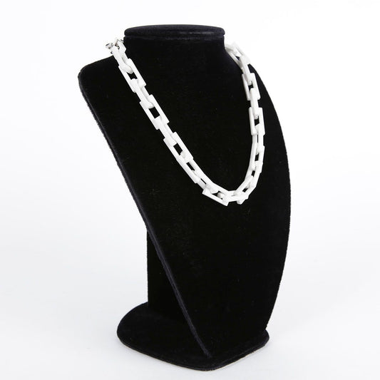Louis Vuitton MP2350 White Ceramic Chain Necklace 28172965