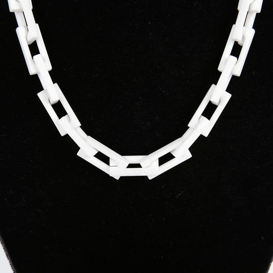 Louis Vuitton MP2350 White Ceramic Chain Necklace 28172965