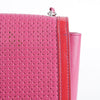 Salvatore Ferragamo 21 E498 Pink Leather Eyelet Crossbody Bag 28187724 [P]
