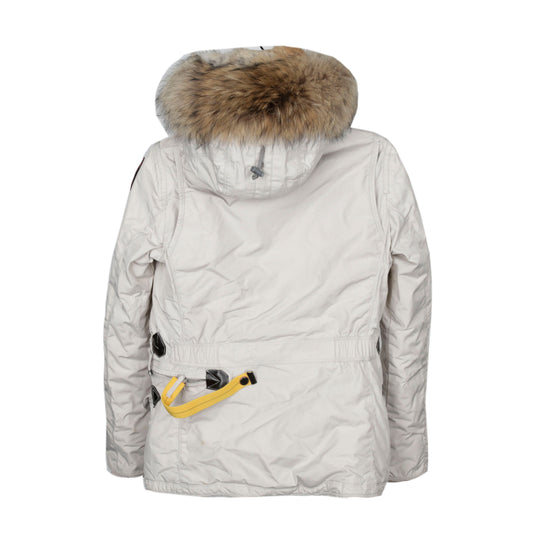 Parajumpers 18WMPWJCKMA35 Light Grey Doris Down Jacket XS 28164264