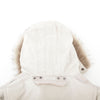 PARAJUMPERS 18WMPWJCKMA35 XSサイズ ライトグレー ドリス ファーダウンジャケット 28164264 [P]