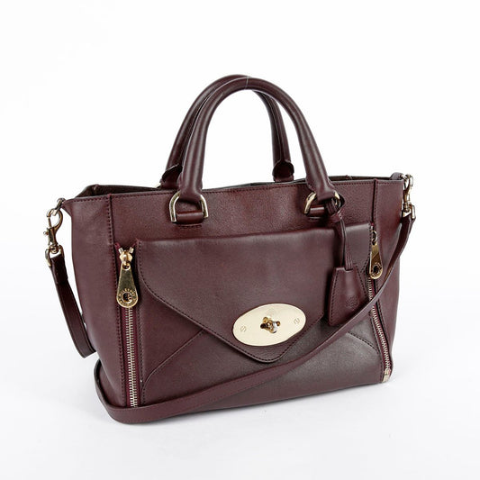 MULBERRY スモールバーディーレザーウィロークラッチ＆トートバッグ 28228028