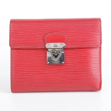 LOUIS VUITTON M5801E Rot Epi Koala Geldbörse 28296277